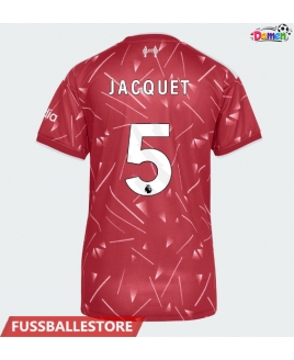 Günstige Liverpool Jeremy Jacquet #5 Heimtrikot Damen 2026-27 Kurzarm